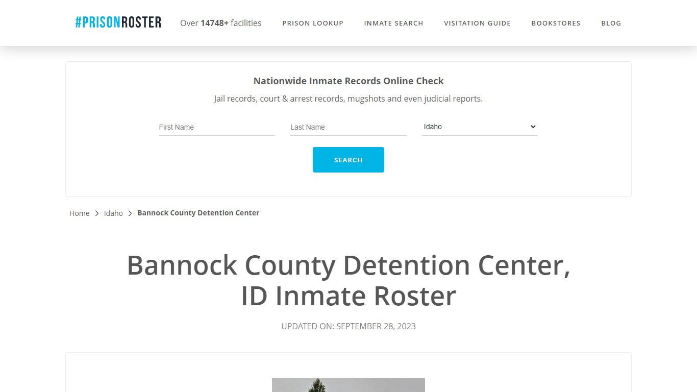 Bannock County Detention Center, ID Inmate Roster - Prisonroster